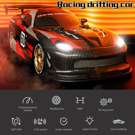 Remote Control Drift Car 1/16 Remote Control Car 2.4GHz 4WD Remote Control Race Car Tires Replaceable