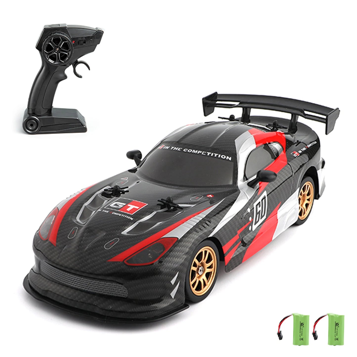 Remote Control Drift Car 1/16 Remote Control Car 2.4GHz 4WD Remote Control Race Car Tires Replaceable