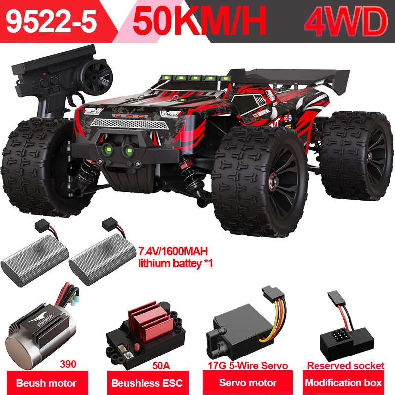 SCY9522PRO 85KM/H High Speed RC Car Brushless 4WD Off-Road Drift Remote Control Car 1:16 Professional Racing Cars SCY9522 50KM/H