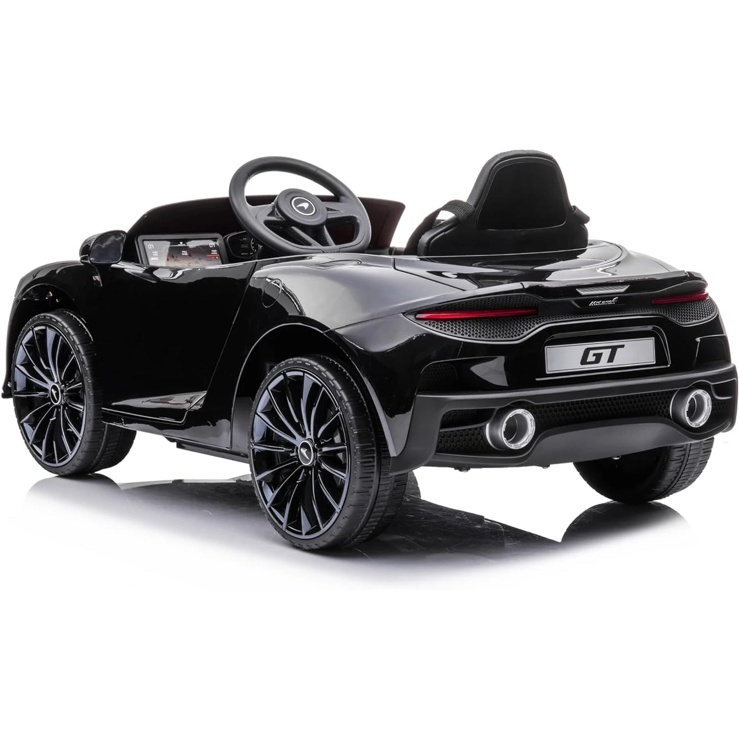 12V Ride On Car Electric Car for Kids Gift 3 Speeds,w/Remote Control Hydraulic Doors, Led Headlights Rocking & Music