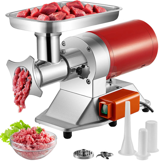 SucceBuy Electric Meat Grinder 250Kg/H 300Kg/H W/ Drawers Max Powerful Chopper Shredder Commercial Home Appliance Food Processor
