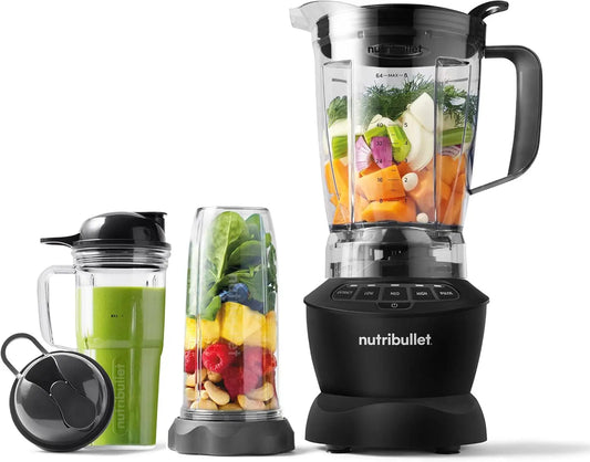 Full-Size Blender Combo 1200W -Matte Black