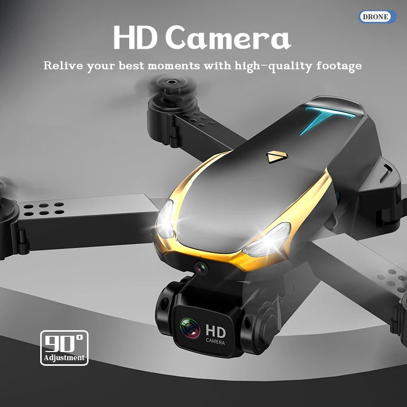 2025 M8 Drone with 2 Batteries, Dual HD Camera, Optical Flow Positioning Accurate Hover, Professional Aerial Drone Photography