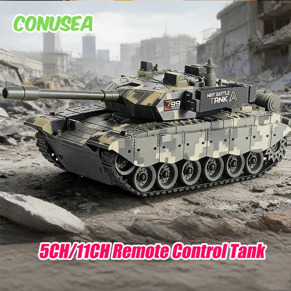 33CM Rc Tank Remote Control War Tanks Crawler Car Vehicle Battle Electric Model Electronic Machine Toys for Boys Birthday Gifts