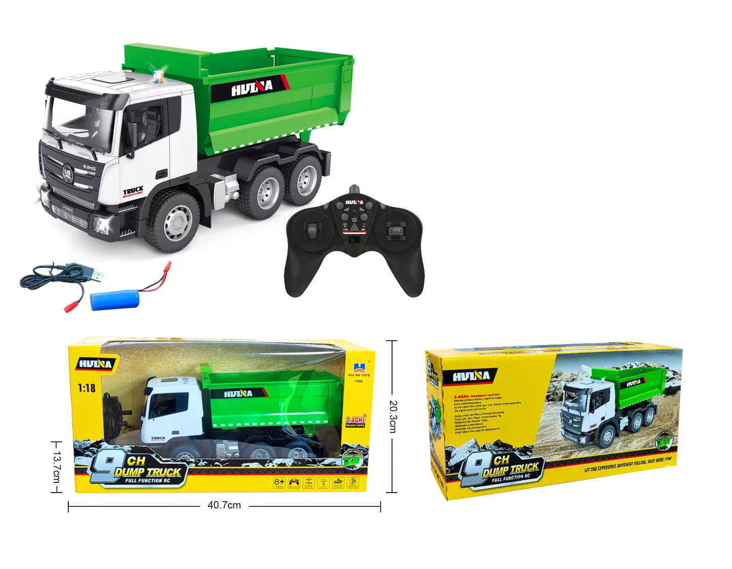 1/12 1/18 RC Truck Remote Controlled Car Dumper Crawler Tractor 6CH Engineering Vehicle Excavator Model Toys For Boys Gift