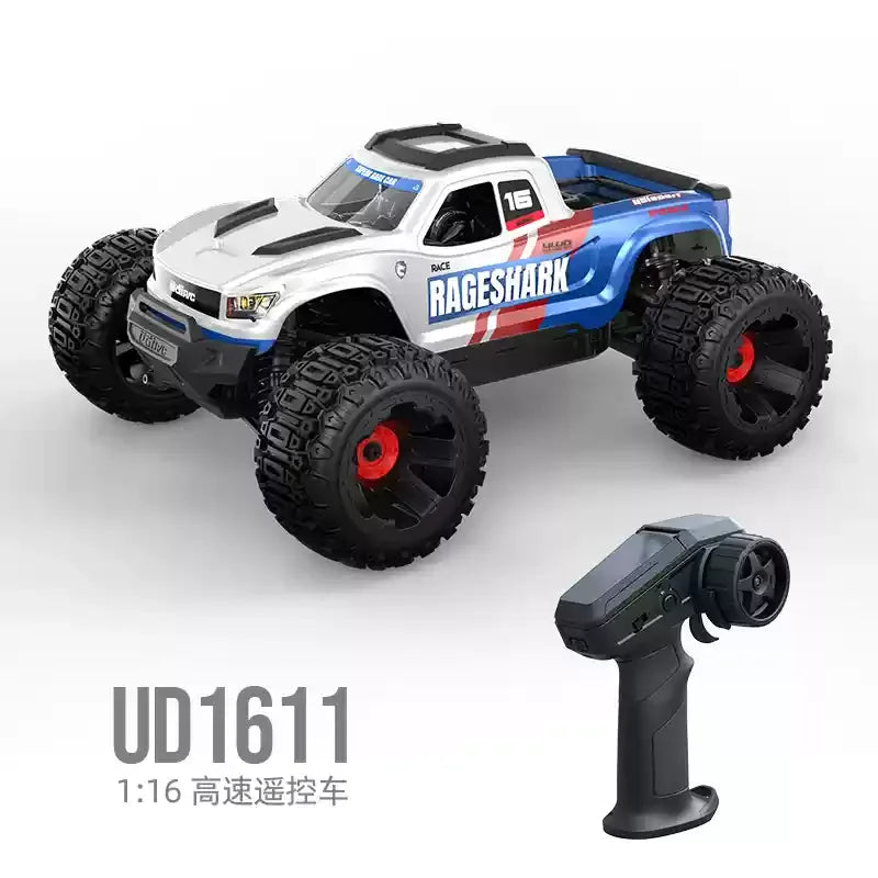 Ud1611 Remote Control Car Rc Offroad 4x4 Small Proportion High-Speed Vehicle Built-In Roll Cage Outdoor Play For Boys' Car Toys