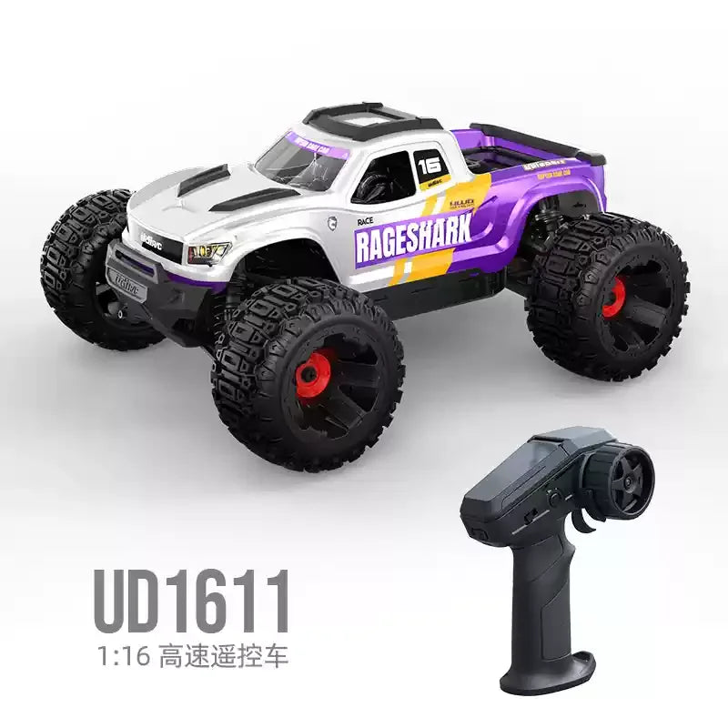 Ud1611 Remote Control Car Rc Offroad 4x4 Small Proportion High-Speed Vehicle Built-In Roll Cage Outdoor Play For Boys' Car Toys