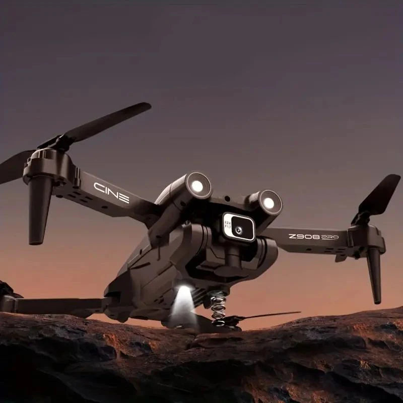 Z908 Pro GPS Drone Brushless HD Dual Camera WIFI FPV Optical Flow Obstacle Avoidance Foldable Quadcopter  Model Toys