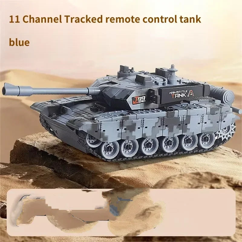 33CM Rc Tank Remote Control War Tanks Crawler Car Vehicle Battle Electric Model Electronic Machine Toys for Boys Birthday Gifts
