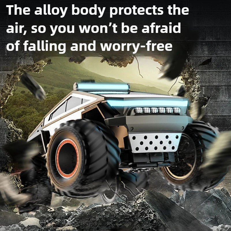 Cool Stuff Birthday Gift-JJRC 35cm Super Alloy Off-road Rc Truck,Remote Control Car Model,Simulation Cyber Rc Cars,Toys For Boys