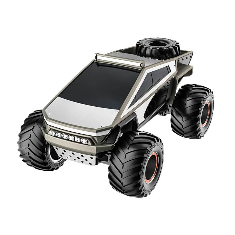 Cool Stuff Birthday Gift-JJRC 35cm Super Alloy Off-road Rc Truck,Remote Control Car Model,Simulation Cyber Rc Cars,Toys For Boys