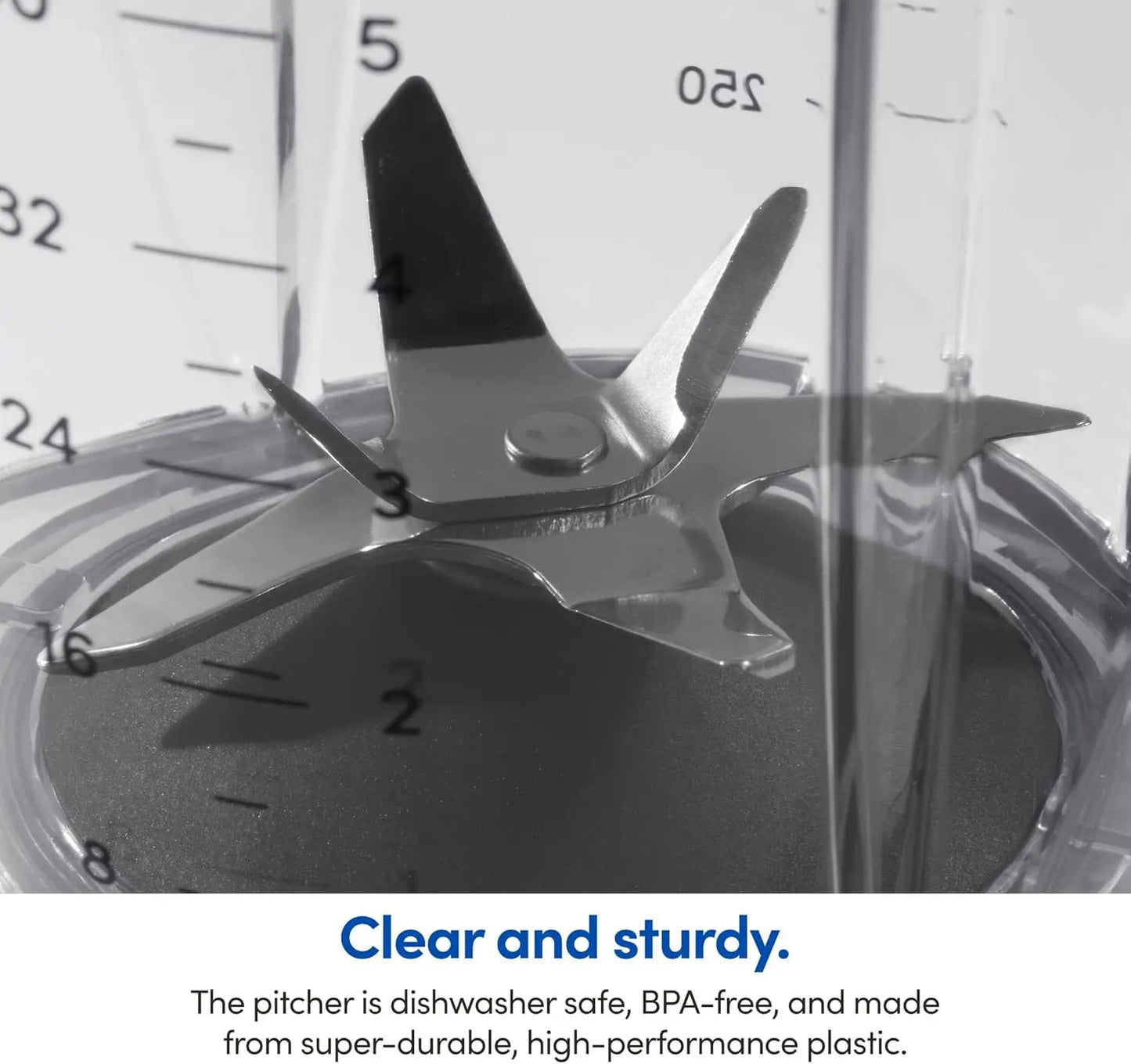 Full-Size Blender Combo 1200W -Matte Black