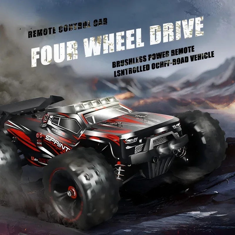 1:14 85KM/H or 50KM/H 4WD RC Car with LED Remote Control Cars High Speed Drift Monster 4x4 Truck for Kids Vs Wltoys 144001 Toys