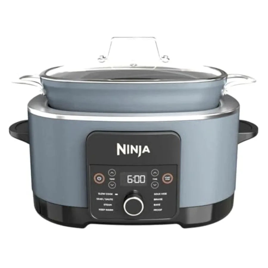MC1001 Foodi PossibleCooker PRO 8.5 Quart Multi-Cooker with 8-in-1 Slow Cooker Pressure Cooker Dutch Oven More Glass Lid Integr