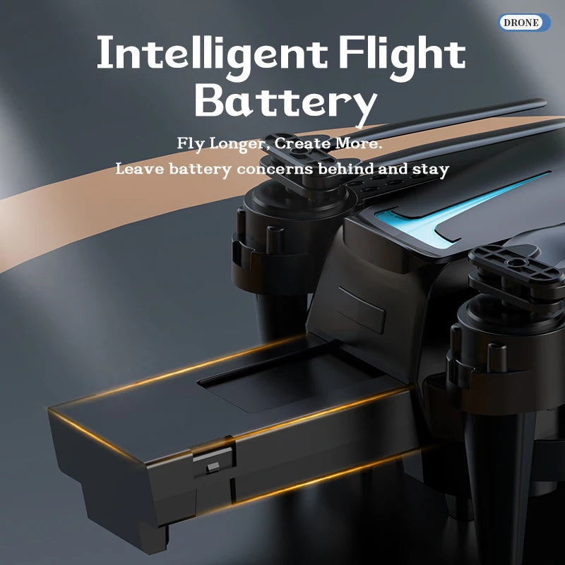 2025 M8 Drone with 2 Batteries, Dual HD Camera, Optical Flow Positioning Accurate Hover, Professional Aerial Drone Photography