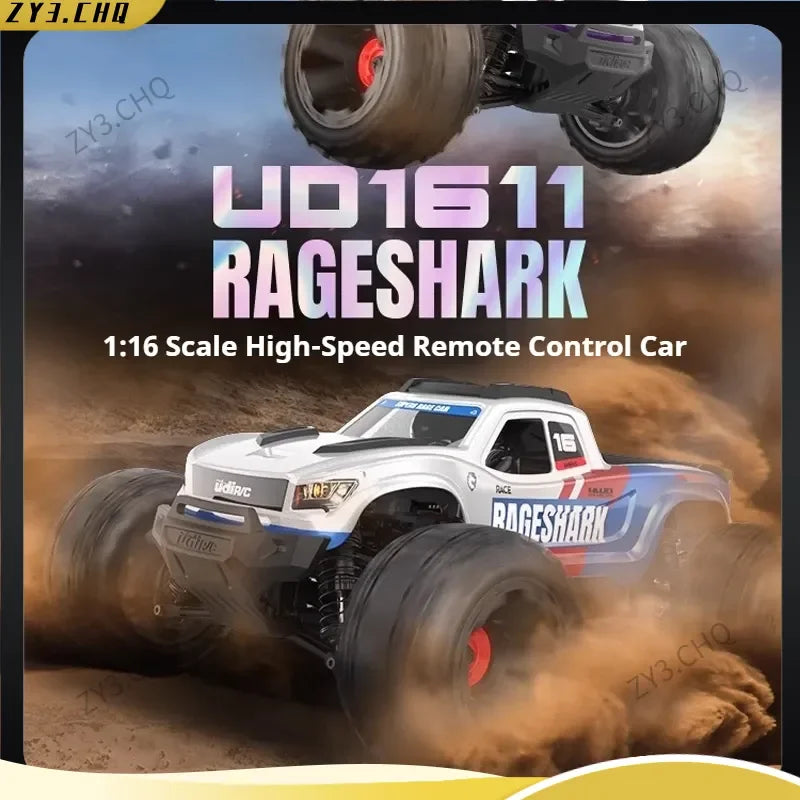 Ud1611 Remote Control Car Rc Offroad 4x4 Small Proportion High-Speed Vehicle Built-In Roll Cage Outdoor Play For Boys' Car Toys