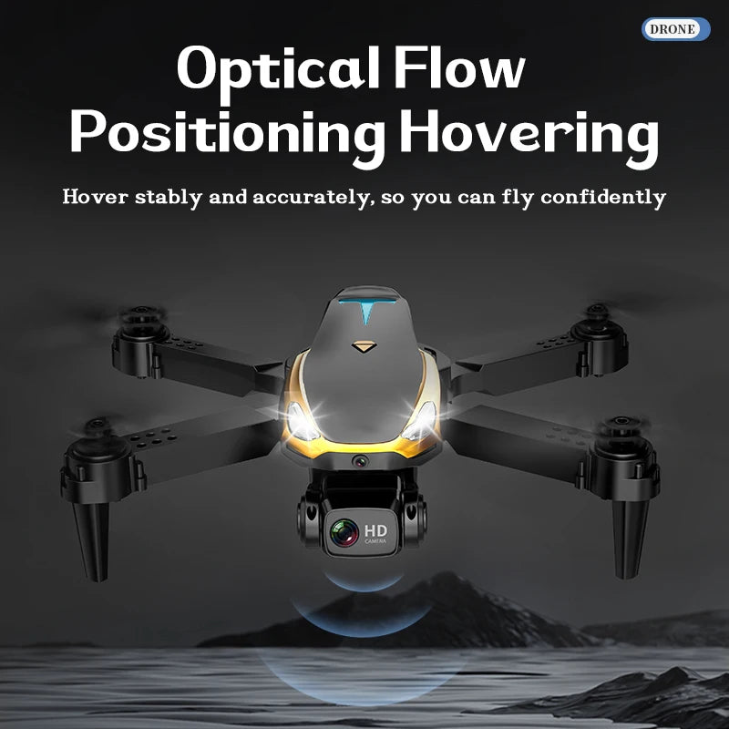 2025 M8 Drone with 2 Batteries, Dual HD Camera, Optical Flow Positioning Accurate Hover, Professional Aerial Drone Photography