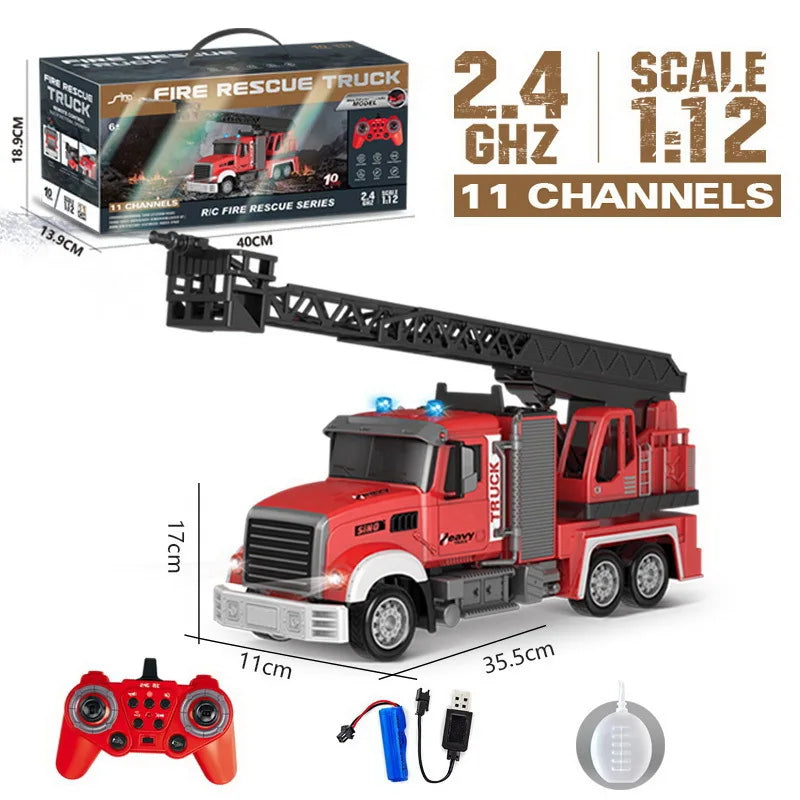1/12 1/18 RC Truck Remote Controlled Car Dumper Crawler Tractor 6CH Engineering Vehicle Excavator Model Toys For Boys Gift