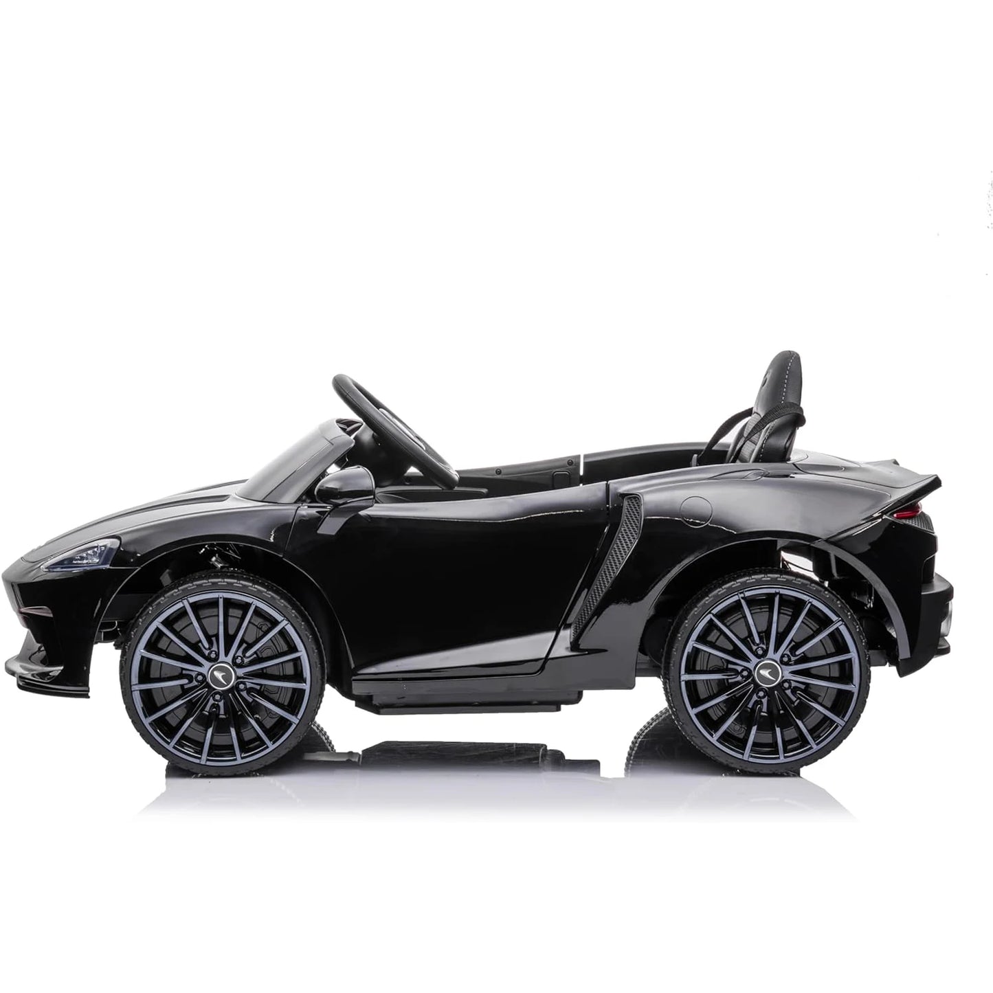 12V Ride On Car Electric Car for Kids Gift 3 Speeds,w/Remote Control Hydraulic Doors, Led Headlights Rocking & Music